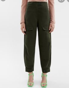 Bimba y Lola Khaki Cargo Trouser